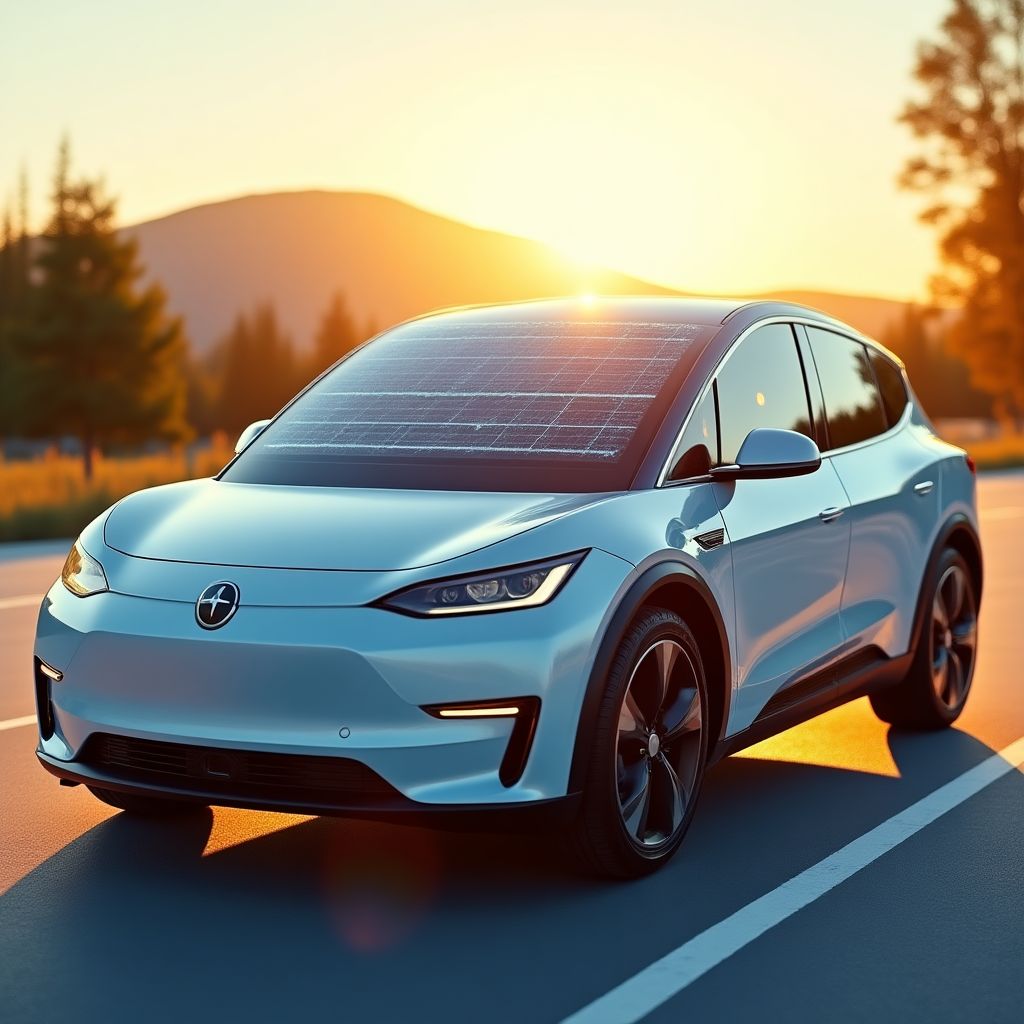 Vehículo con integración solar