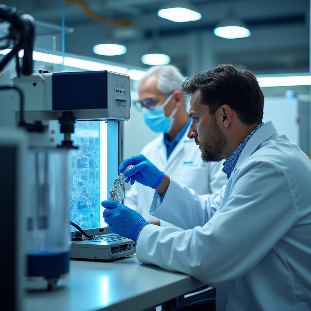 Laboratorio de investigación de baterías